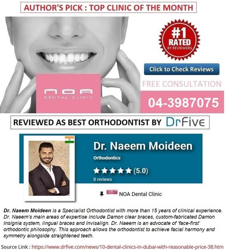 invisible braces in Dubai UAE