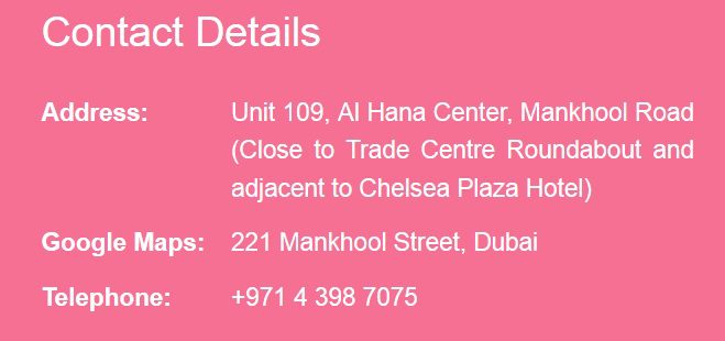 Address & Contact Details