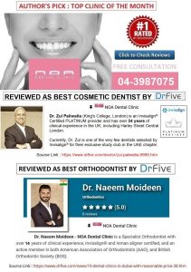 le moins cher et le meilleur invisalign à Dubai UAE