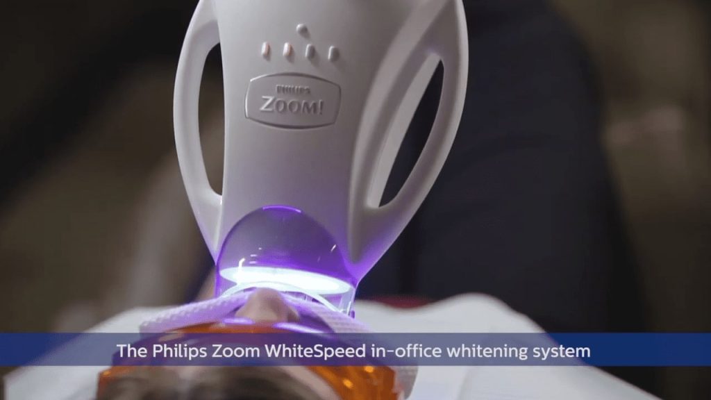 Zoom tannblekingsbehandling i Dubai UAE